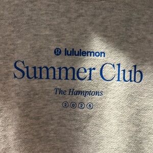 Lululemon Gray Summer Club Hoodie. Limited edition! XXL Mens Steady State.